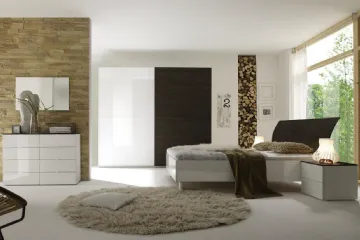 Camere matrimoniali laccato lucido in offerta