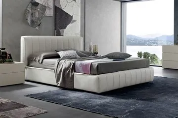 letto in pelle